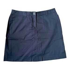 Karen Scott Skirt Skort Black Size 10